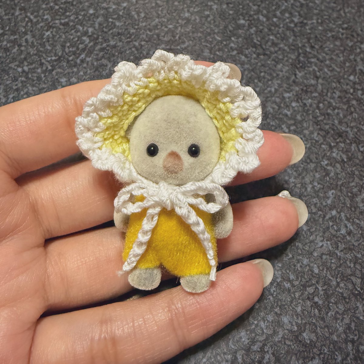 ボンネット編んでみた🧶