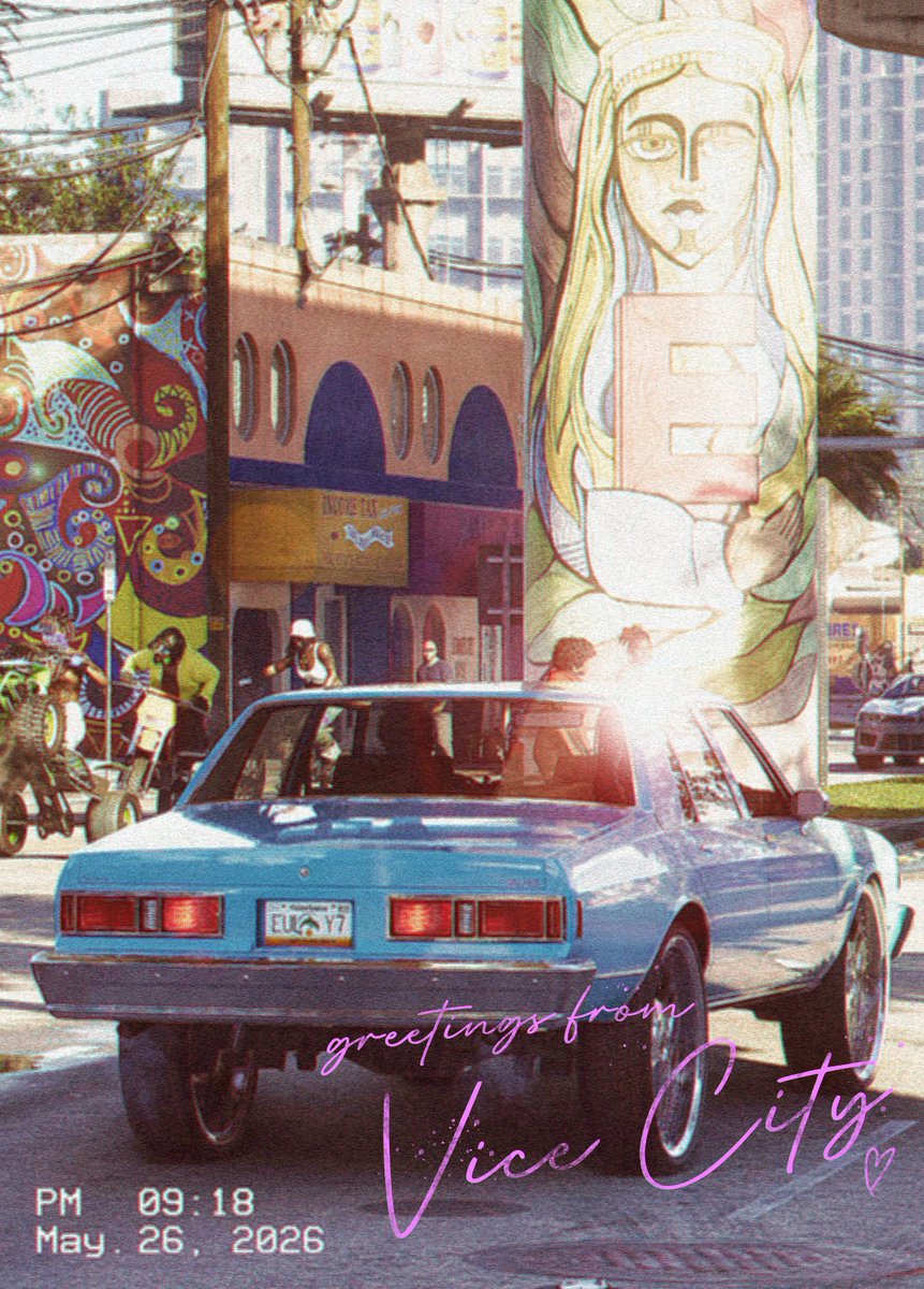 #GTA6 'nın çıkışına 370 gün kaldı.

#WeWantGTA6inTurkish