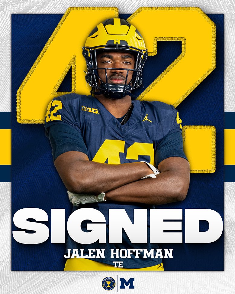 Champions Circle (@champcircleuofm) on Twitter photo He showed out in the spring. Fall Saturday’s are next.
We’re excited to announce that <a href="/hoffman_jalen/">Jalen Hoffman</a> is an Official Champions Circle Student-Athlete〽️ He showed out in the spring. Fall Saturday’s are next.
We’re excited to announce that <a href="/hoffman_jalen/">Jalen Hoffman</a> is an Official Champions Circle Student-Athlete〽️