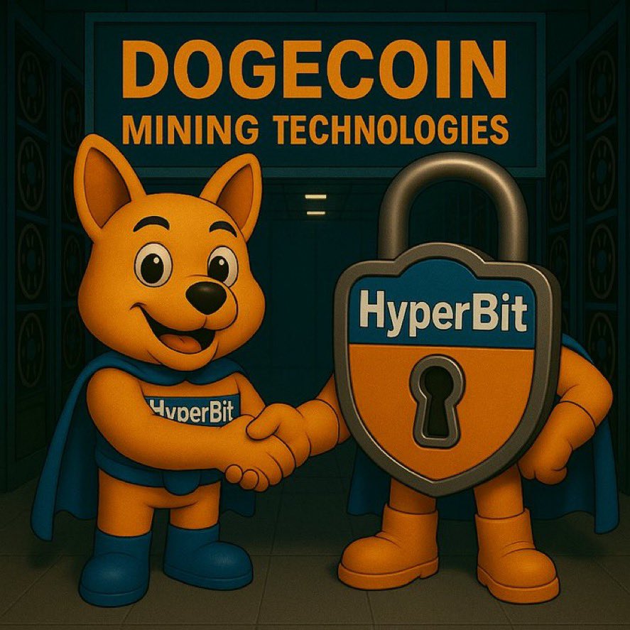 Publicly traded crypto miner Hyper Bit Technologies Ltd. ($HYPAF 🇺🇸 $HYPE 🇨🇦)  just signed a Letter of Intent to acquire Dogecoin Mining Technologies Corp. with rights to purchase up to 2,660 $DOGE / $LTC miners and Secured Access to a Data Centre with 11MW of Renewable Energy