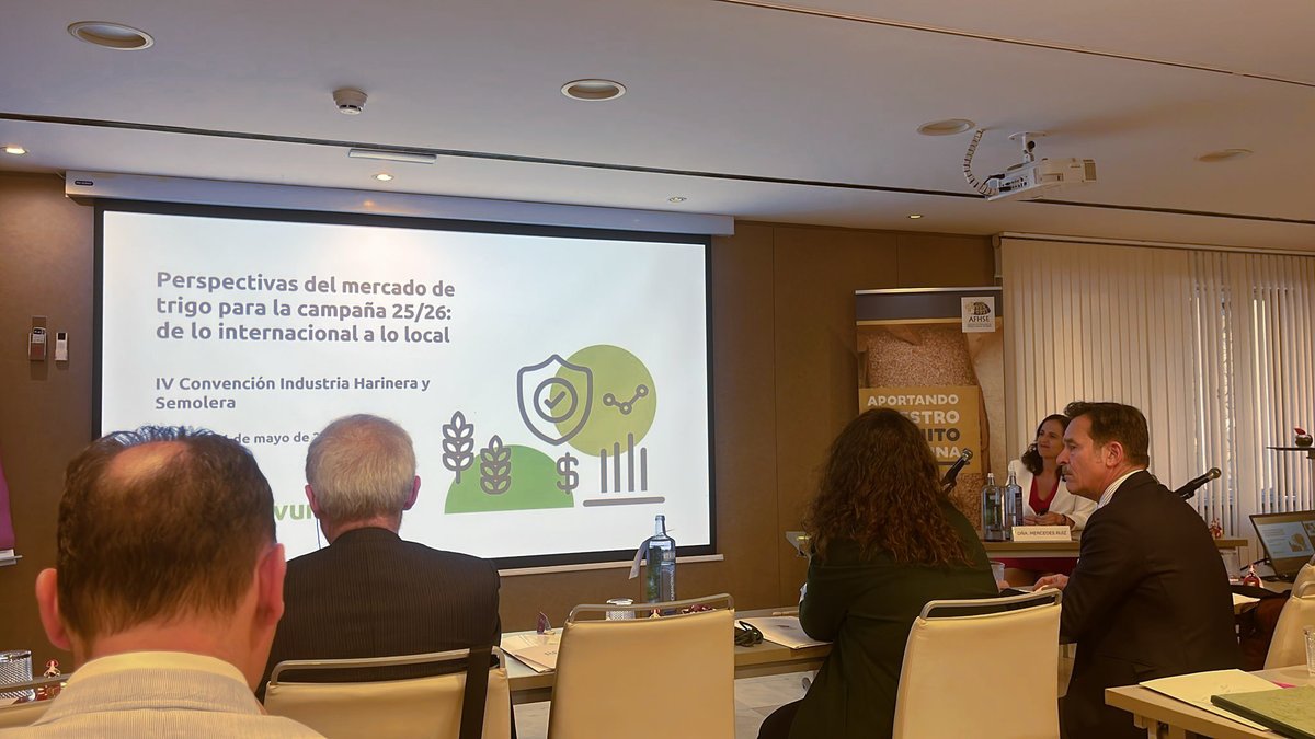 Hoy hemos acompañado a la Asociación de Fabricantes de Harinas y Sémolas de España (AFHSE) en la IV Convención de la Industria Harinera y Semolera celebrada en Madrid.