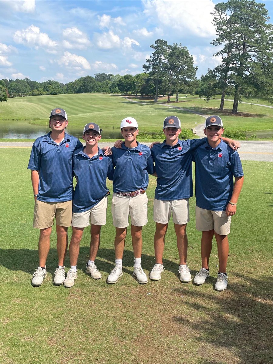 BhpGolf's tweet photo. Congratulations to these guys finishing 11th in the SC AAA state championship. Shout out to Sullin Branyon on breaking 80 for the first time in his high school career (fyi he’s in the 8th grade). https://t.co/u4mTeHcQ2J