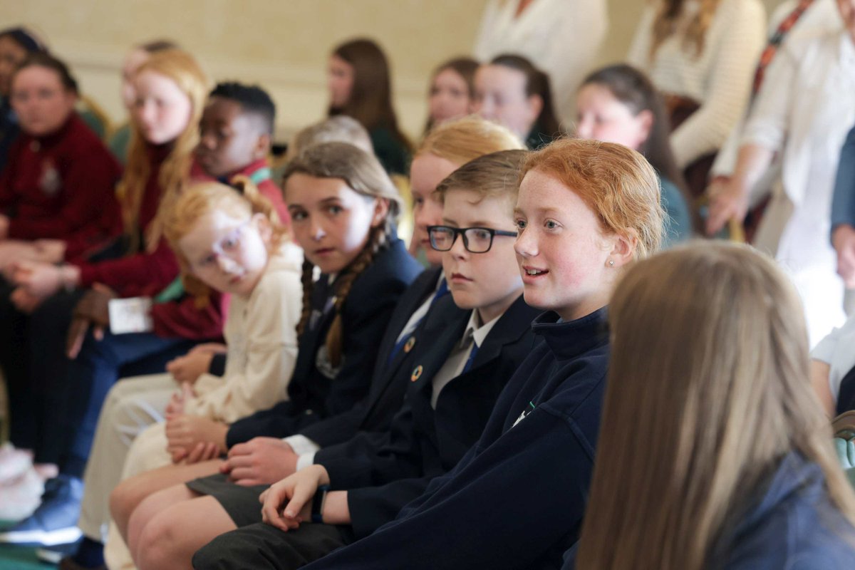 President of Ireland (@presidentirl) on Twitter photo President Michael D. Higgins and his wife Sabina today welcomed students from 12 schools from across the island of Ireland to Áras an Uachtaráin to show their projects in support of the UN Sustainable Development Goals as part of the <a href="/INTOnews/">INTO (Irish National Teachers' Organisation)</a> Global Citizenship School President Michael D. Higgins and his wife Sabina today welcomed students from 12 schools from across the island of Ireland to Áras an Uachtaráin to show their projects in support of the UN Sustainable Development Goals as part of the <a href="/INTOnews/">INTO (Irish National Teachers' Organisation)</a> Global Citizenship School