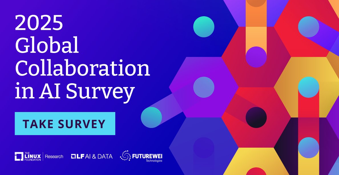 LFAIDataFdn's tweet image. Your voice matters.
Help us understand the challenges + opportunities in global open source AI development.
🧠 Share your perspective in our new survey!
🎟️ 20% off #AIdev2025 when you complete it: hubs.la/Q03m3JKk0
#OpenSourceCommunity #AIResearch #LFResearch