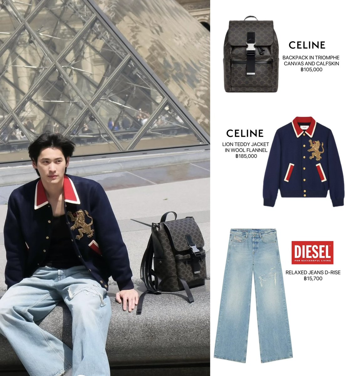 Mayhubbmw's tweet photo. Update 📸😸
 #number_9th #เก้านพเก้า #CELINE #DIESEL https://t.co/iw3ZY9CKdH