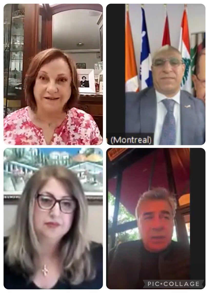 CanadaColco's tweet photo. استضافت لجنة شؤون المرأة في كولكو كندا القاضية غادة عون في لقاء عبر تطبيق زووم بحضور عدد من الملتزمين و المناصرين من كافة هيئات كولكو كندا .@a_menassa @NinaOneid @NJurdak https://t.co/wKlN2kwov8