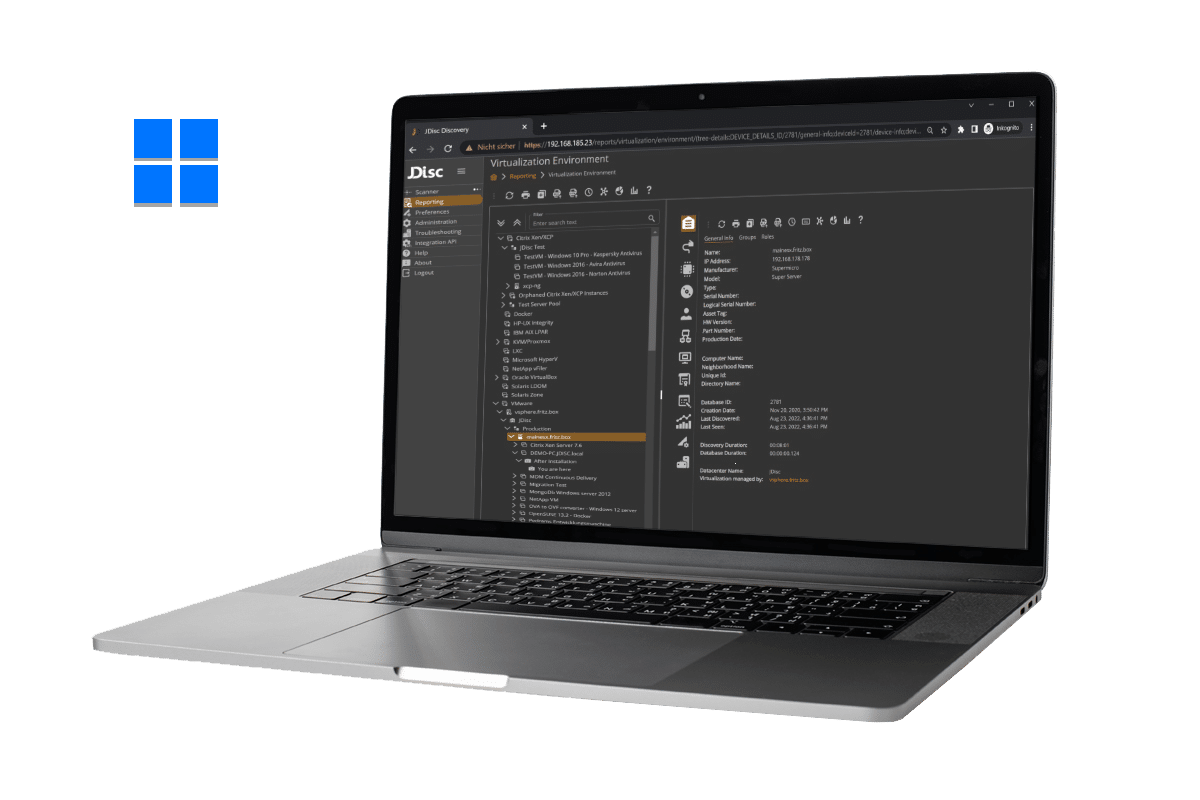 🚀 Planning a Windows 11 rollout?
Our new JDisc Discovery report helps you check which laptops are compatible — automatically.
No more manual checks! 💻✅

🔍 Read more: jdisc.com/2025/05/21/win…

#Windows11 #ITAssetManagement #SysAdmin #JDisc