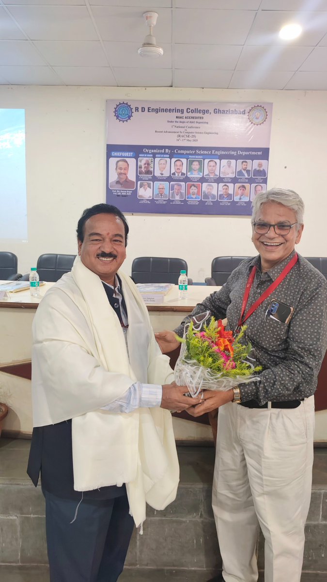 RDEC_231's tweet photo. "A heartfelt thank you to all who made the 1st National Conference on Recent Advances in Computer Science Engineering (RACSE-25) at R D Engineering College, Ghaziabad a resounding success on 16th-17th May 2025! Your participation and insights were invaluable. #RACSE25 https://t.co/Tg6Zkg4XUi