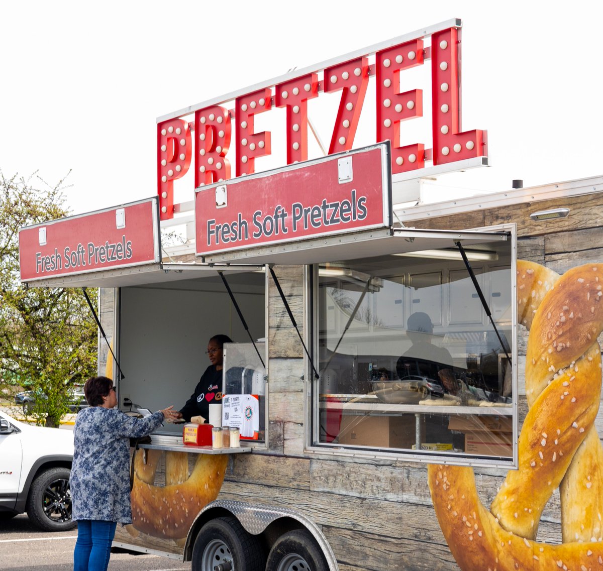 Enjoy fresh &amp; delicious soft pretzels at your upcoming events all summer long! Contact Ben's Soft Pretzels for a food truck at your next event! 🥨🎉 #haveapretzelday #worldpretzeldomination #foodtruck