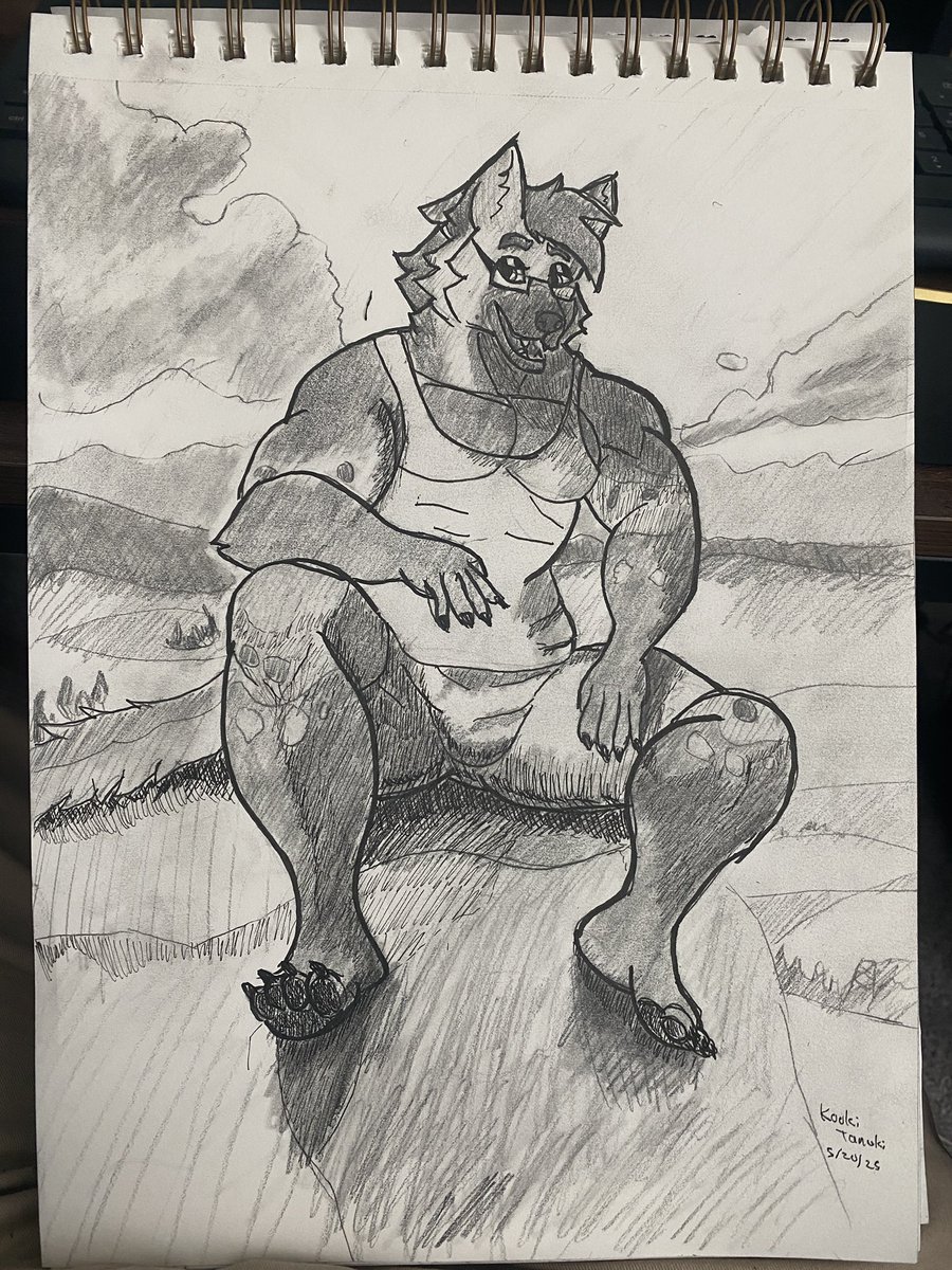 KingTanukiTwT's tweet photo. Not really nsfw but I really feel proud finishing this! https://t.co/qBTmRzWUNf
