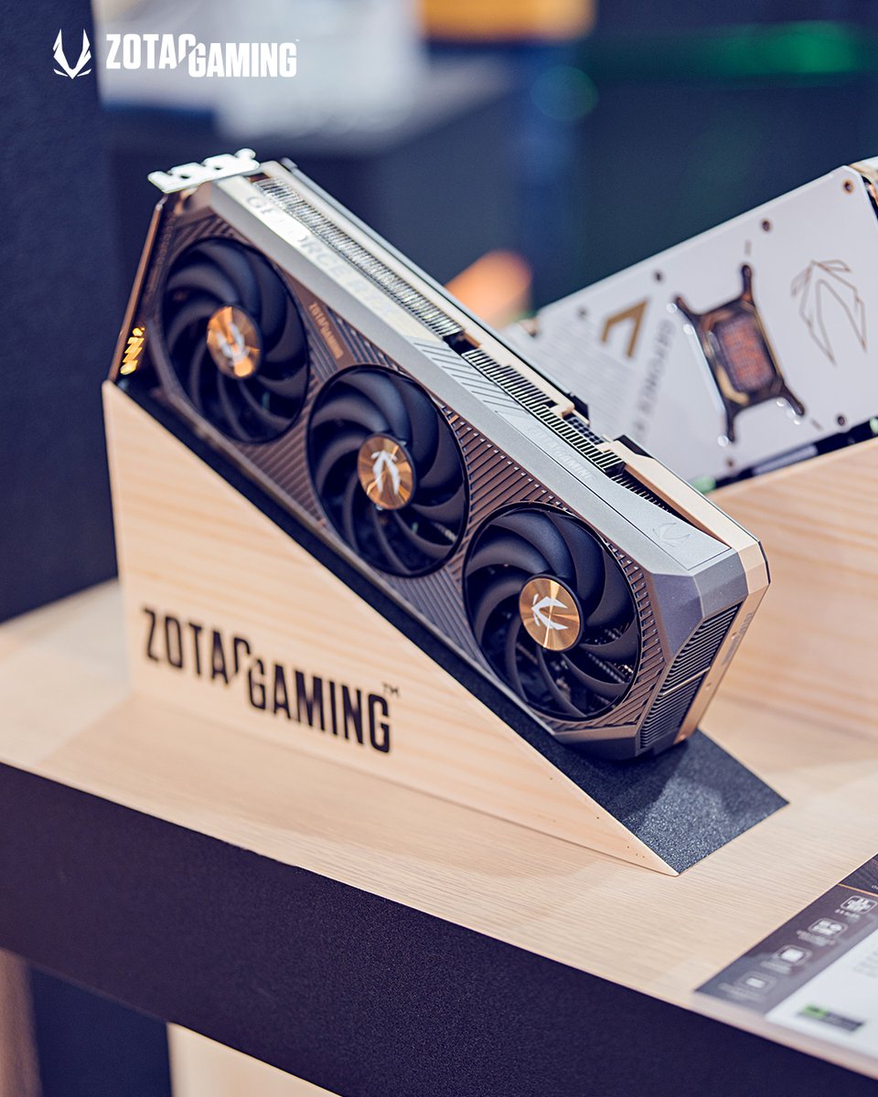 ZOTAC_UK's tweet image. 💡 The new SFF duo.

🆕 GeForce RTX 5060 Low-Profile – half-height design
🆕 GeForce RTX 5060 SOLO – ultra compact power

Also on display:
⚪ Elegant White Models
🌀 Compact Twin Edge GPUs

#ZOTAC #5060 #LOWPROFILE #SOLO