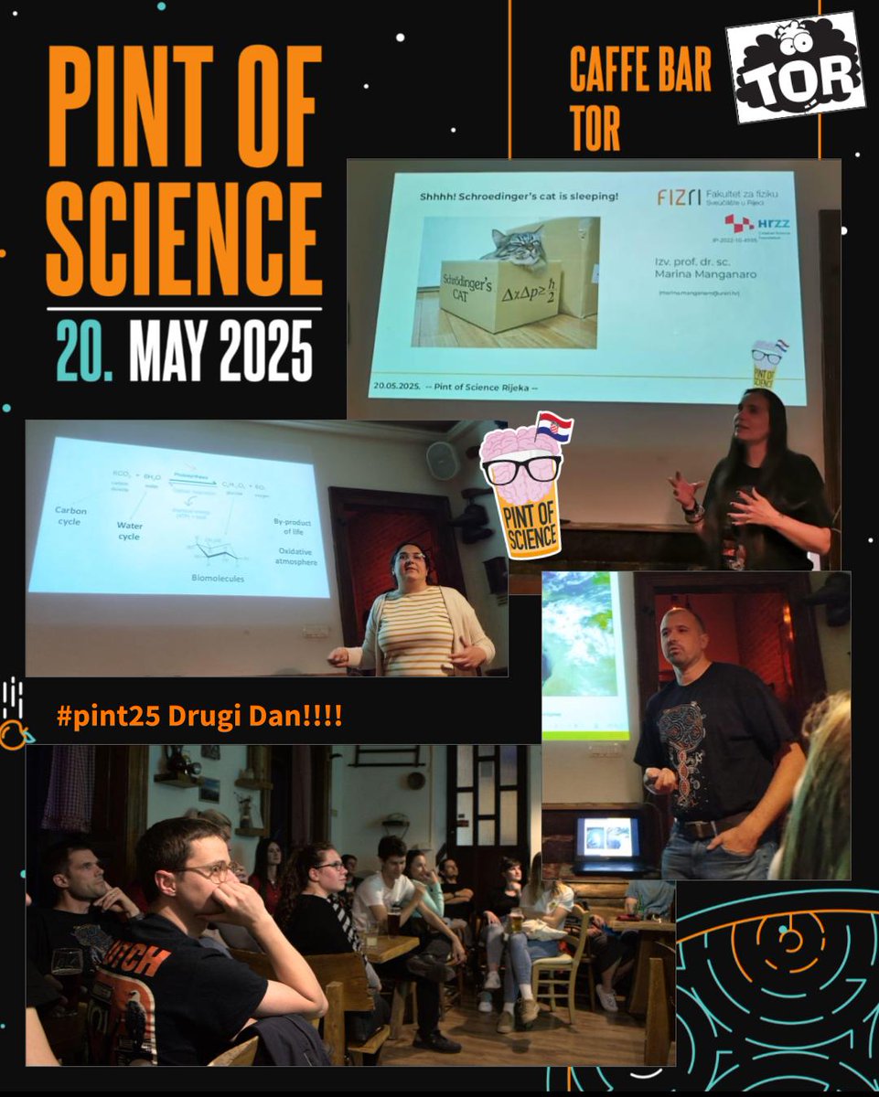 Pint of Science Croatia 🧠🦠🚀🔬🤖👾🌎🧫🦖 tweet media