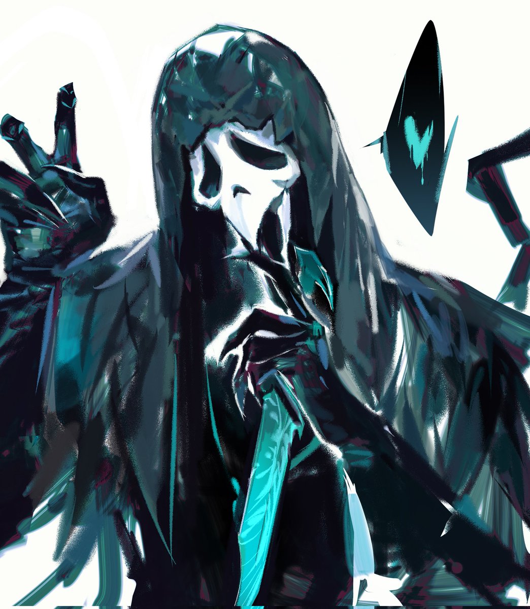 S_hadowyy's tweet photo. 越画越喜欢怎么调理
#dbdfanart 
#ghostface https://t.co/OxAiZnq9uS