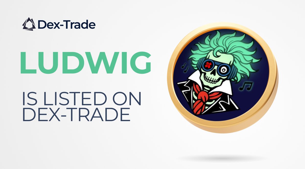 LUDWIG (LUDWIG) IS LISTED ON DEX-TRADE 
bit.ly/ludwig-is-list…
🎉 LUDWIG (LUDWIG) is now trading on Dex-Trade!
Launched on Sonic and fueled by memes, LUDWIG combines community hype with lightning-fast performance. The meme race is on — and LUDWIG is leading it.

💱 Trading Pair: