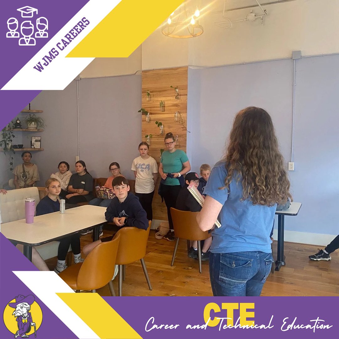 Dickson County Schools CTE (@dcs_cte) on Twitter photo ☕️✨WJMS career students recently visited Bluffalo Coffee Co., where they gained valuable insights into the entrepreneurial landscape. This experience highlighted the skills needed to succeed in business.
<a href="/DCS_TN/">Dickson Co Schools</a>
<a href="/WilliamJamesMS/">WilliamJamesMS</a> ☕️✨WJMS career students recently visited Bluffalo Coffee Co., where they gained valuable insights into the entrepreneurial landscape. This experience highlighted the skills needed to succeed in business.
<a href="/DCS_TN/">Dickson Co Schools</a>
<a href="/WilliamJamesMS/">WilliamJamesMS</a>