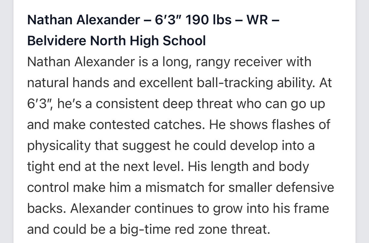 Thank you <a href="/PrepRedzoneIL/">Prep Redzone Illinois</a> for the write up!

<a href="/CSAPrepStar/">PREPSTAR</a> <a href="/CoachBigPete/">Peter "Coach Big Pete" Leinweber</a> <a href="/catapultstop/">NIEL STOPCZYNSKI | CATAPULT</a> <a href="/TopGunQB/">COACH HOFF</a> <a href="/TopPreps/">SPORTS NEWS, VIDEOS, GRAPHICS, EXPOSURE & MORE</a>