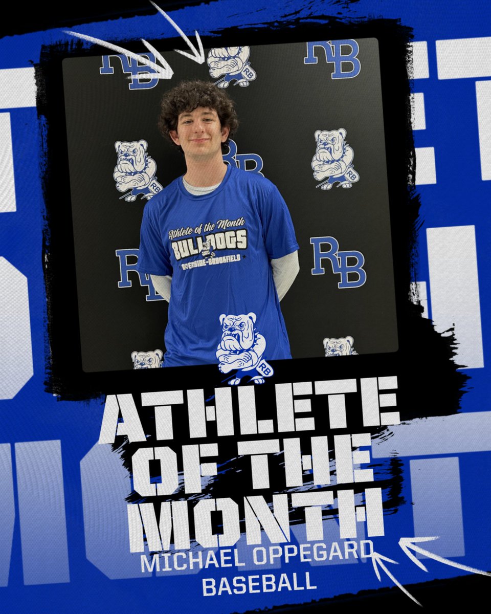 April Athlete of the Month - Michael had a great month on the mound for the baseball team.  He was 4-1 in 6 starts with a 1.49 ERA over 30 innings pitched which included 28 K's with only 7 BB's and 3 complete games. Great Job! #rb208pride
