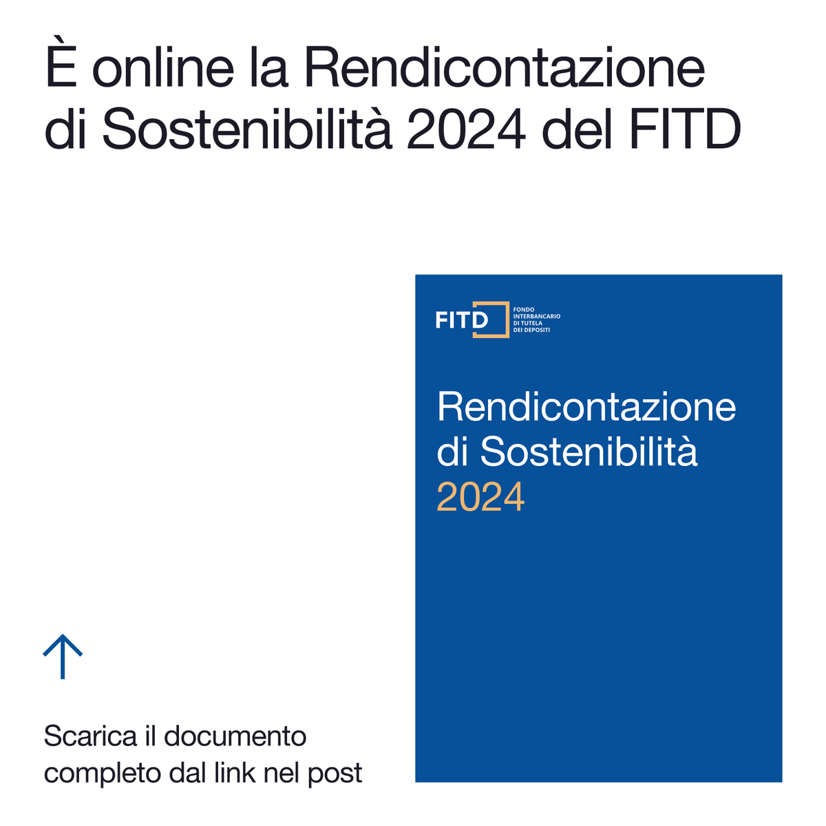 FitdSocial's tweet photo. Sostenibilità significa anche fiducia.

➔ Leggi il report completo e scopri i risultati raggiunti al link: https://t.co/HGASas7emD https://t.co/DhtrdEojDw
