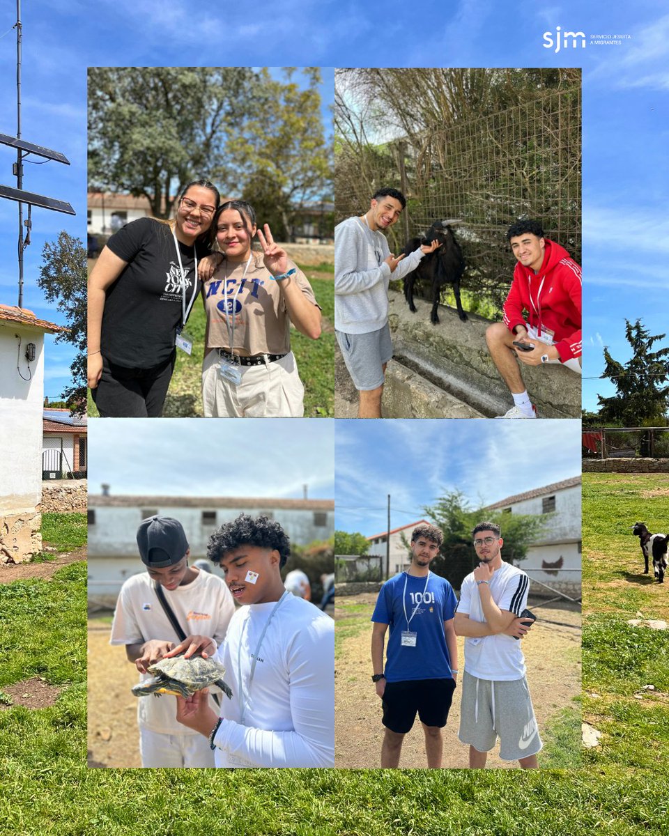 migrantes_sj's tweet photo. 🥳🤩Celebramos el 2do encuentro de jóvenes acompañados por la #redSJM. Gracias @redincola por la acogida y a las/os jóvenes fuertes, valientes y comprometidas/os que hicieron de este fin de semana un espacio auténtico, seguro e inspirador.

🔗Lee más aquí: https://t.co/AjbqWlPXNC https://t.co/PTEPKvov2h