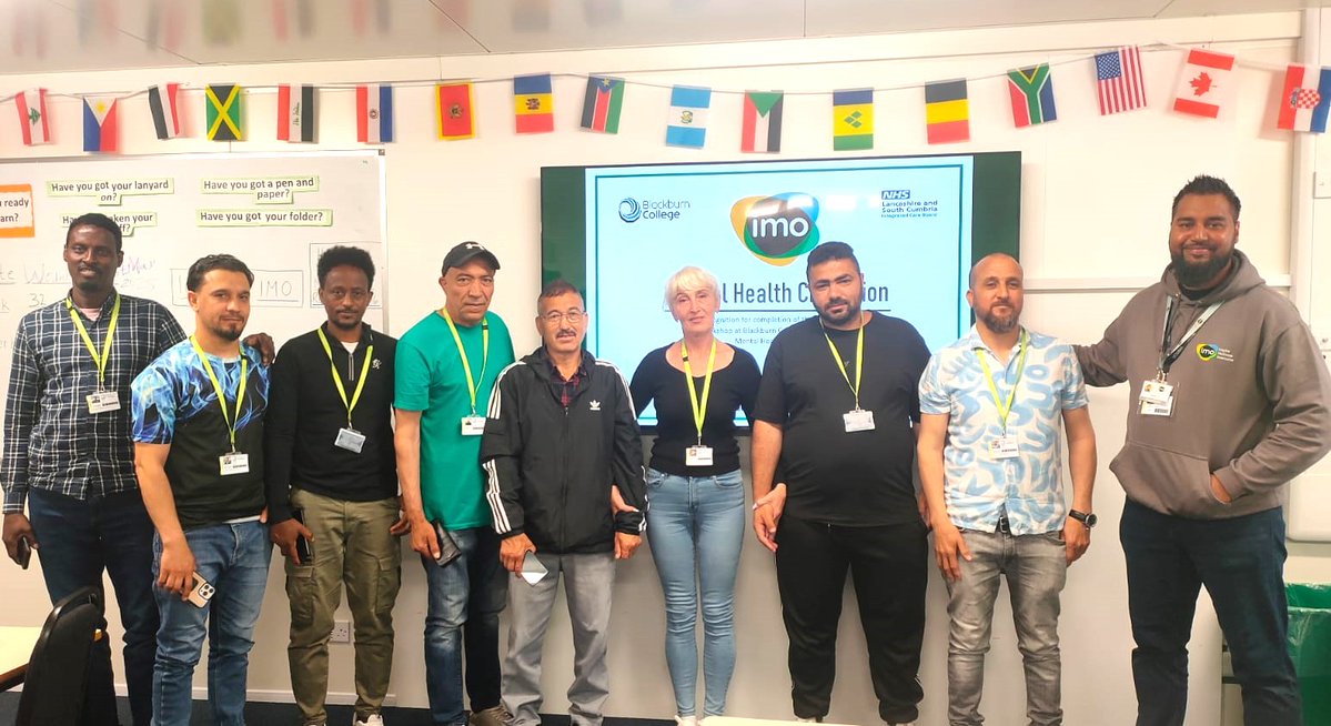 IMO Charity (@imocharity) on Twitter photo Today we delivered a Mental Health Champion Workshop at <a href="/bbcollege/">Blackburn College</a> for parents and adults to better understand mental health and support both themselves and their children. 💚 #MentalHealthAwareness #BlackburnCollege <a href="/LSCICB/">Lancashire and South Cumbria ICB</a> <a href="/WeAreLSCFT/">Lancashire & South Cumbria NHS Foundation Trust</a> <a href="/BWDDPH/">Abdul Razaq</a> Today we delivered a Mental Health Champion Workshop at <a href="/bbcollege/">Blackburn College</a> for parents and adults to better understand mental health and support both themselves and their children. 💚 #MentalHealthAwareness #BlackburnCollege <a href="/LSCICB/">Lancashire and South Cumbria ICB</a> <a href="/WeAreLSCFT/">Lancashire & South Cumbria NHS Foundation Trust</a> <a href="/BWDDPH/">Abdul Razaq</a>