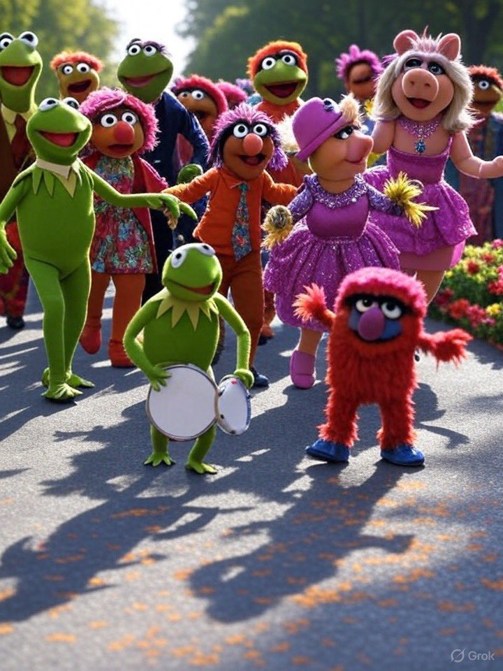 StarcasmFF's tweet photo. X, aka Twitter, is now a Muppet Mayhem Parade! Join the fuzzy chaos—your profile pic’s begging for a Kermit glow-up! 🤣 #MuppetMania
HAPPY WEDNESDAY GET YOUR STEPS IN & JOIN THE PARADE! ✌🏻♥️🤩 https://t.co/WuGVRC9tfr
