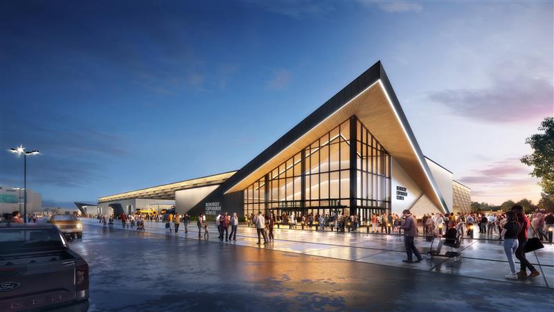 Demolition of Newmarket Hall is complete, bringing us one step closer to a new future for the Kentucky Exposition Center. Take a look at these exciting new renderings and learn more about the project: go.kyvenues.com/3EfdGnU