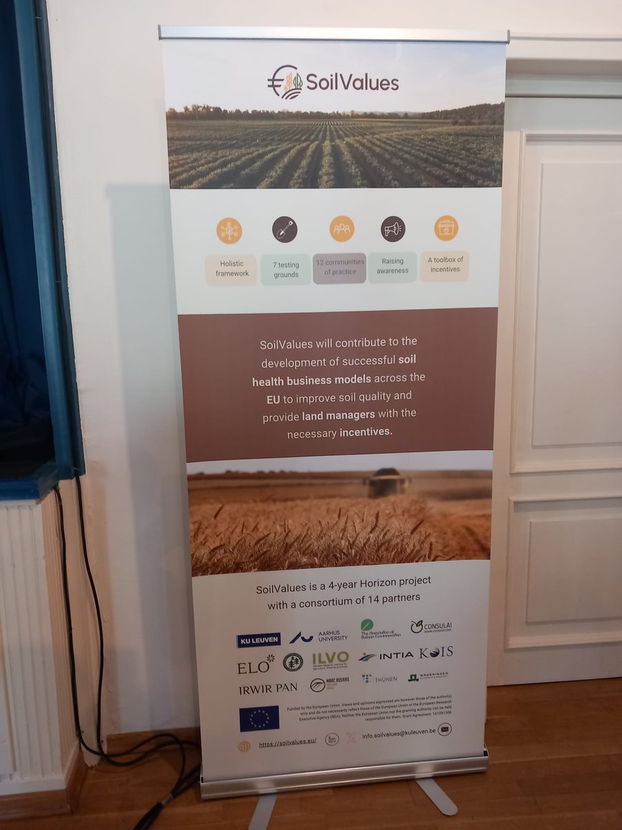 IntiaSa's tweet photo. đžđ„Nerea Arias de #INTIA en la reuniĂłn del proyecto
@SoilValues
y visita al testing ground de #Alemania,
âïžEl objetivo es identificar e incentivar modelos de negocio sostenibles que promuevan la salud del suelo en explotaciones agrĂcolas.
#SoilValues #Soilhealth #MissionSoil https://t.co/N6XKJ1QIx5