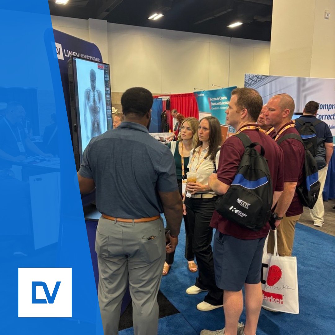 LINEVSystemsUS's tweet image. That’s a wrap on @amerjail! Thanks to everyone who came by the LINEV Systems booth. We really enjoyed meeting and connecting with you!

#AJA2025 #JailSecurity #XRayTechnology #LINEVSystems #CorrectionalFacilities #FortWorthEvents