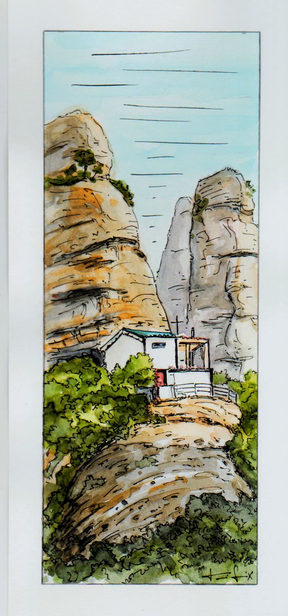 Avui  anem fins el refugi Vicenç Barbé. Salut. <a href="/montserratinfo/">Abadia de Montserrat</a> <a href="/MuseuMontserrat/">Museu de Montserrat</a> <a href="/PNMontserrat/">PN Montserrat</a>   <a href="/sketcher/">chibuzor isaac</a> <a href="/RevistaMuntanya/">Revista Muntanya</a>