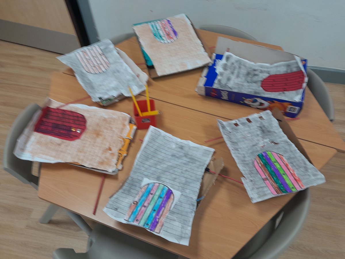 Some more wonderful examples of castles with a working drawbridges in Reception!