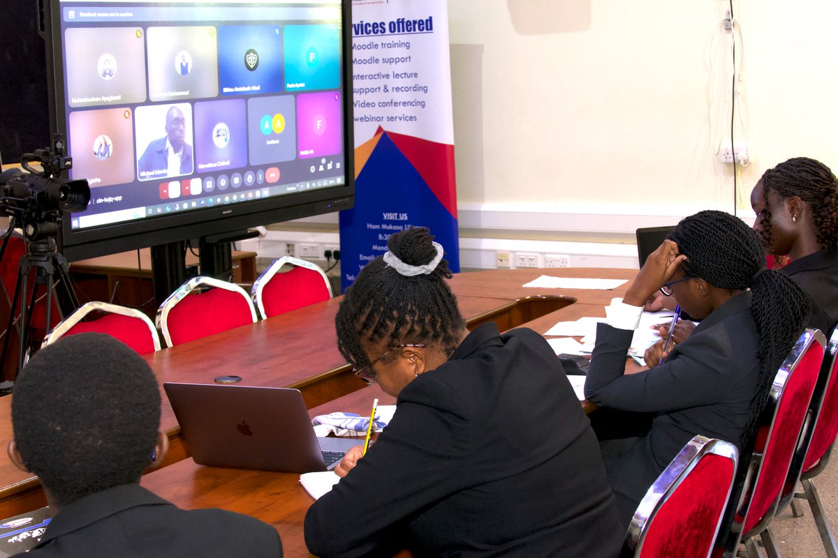 UCU-eLearning (@ucuelearning) on Twitter photo Thrilled to have successfully hosted our <a href="/UCUniversity/">Uganda Christian University (Official)</a> team 1st round of the FIAE International Humanitarian Law Moot (Virtual Preliminaries)! Great energy and intellect on displayβ¨.
πGeared up for Round 2 this Friday!
πΈ<a href="/kugonzajoe/">Kugonza Joel Nuwagaba</a> Thrilled to have successfully hosted our <a href="/UCUniversity/">Uganda Christian University (Official)</a> team 1st round of the FIAE International Humanitarian Law Moot (Virtual Preliminaries)! Great energy and intellect on displayβ¨.
πGeared up for Round 2 this Friday!
πΈ<a href="/kugonzajoe/">Kugonza Joel Nuwagaba</a>