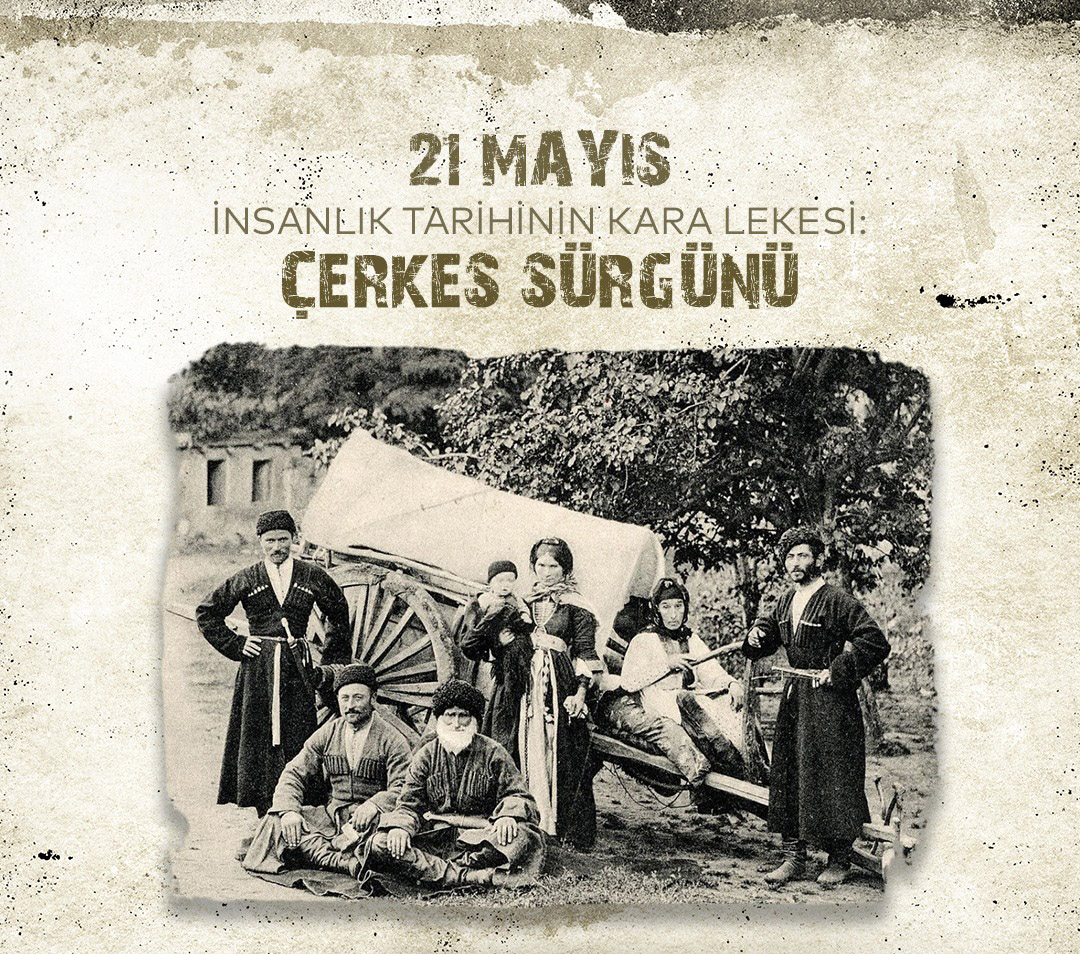 Tarihin en büyük trajedilerinden biri olan Çerkes Sürgünü’nün 161. yıl dönümünde hayatlarını kaybedenleri rahmetle yâd ediyorum.