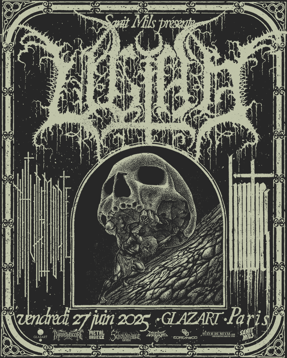 Sanit Mils présente : ULTHA pour la 1ʳᵉ fois à Paris (Black Metal - 🇩🇪).
+ guests : Nature Morte &amp; Limbes

📍 Glazart
📅 Vendredi 27 juin 2025
🎨 <a href="/Fortifem/">Førtifem</a>