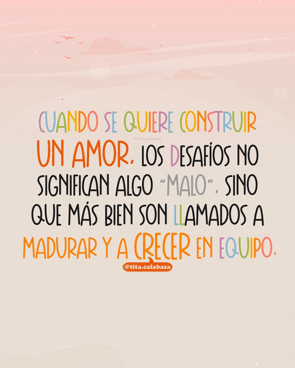 Pienso que el amor verdadero no es la ausencia de desafíos, sino la capacidad de superarlos. Entonces, en vez de ver obstáculos, podríamos crear escaleras hacia una relación más fuerte. 

Aprender, fortalecer, crecer y ser ✨

#relaciones #amor #titacalabaza #pensamientos