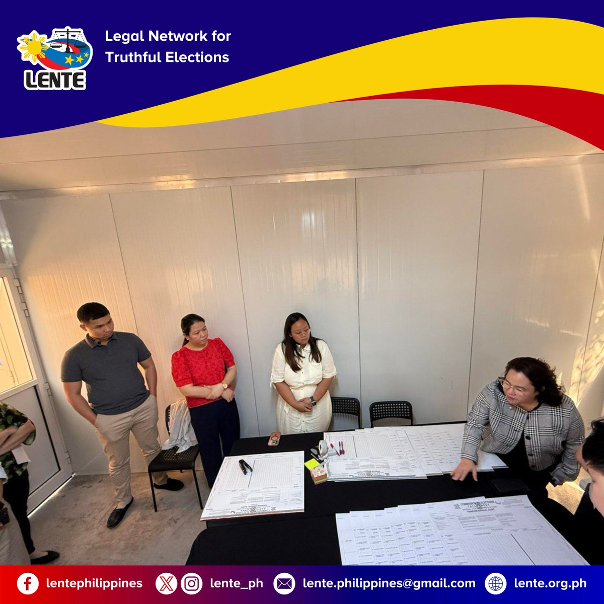 LENTE Philippines (@lente_ph) on Twitter photo LOOK: Onsite Manual Audit of the Online Voting and Counting System (OVCS)
The Onsite Manual Audit of the OVCS ballots, in connection with the 2025 National and Local Elections started today, May 21, 2025 at the Philippine Consulate General, United Arab Emirates. LOOK: Onsite Manual Audit of the Online Voting and Counting System (OVCS)
The Onsite Manual Audit of the OVCS ballots, in connection with the 2025 National and Local Elections started today, May 21, 2025 at the Philippine Consulate General, United Arab Emirates.