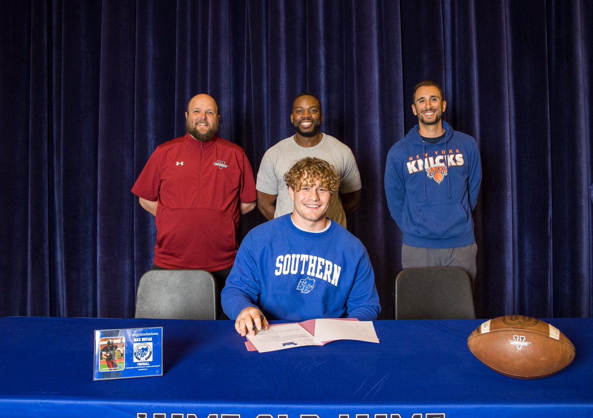 MaxNovak35's tweet image. I am very proud to announce that I will be continuing my academic and my D2 athletic journey at Southern Connecticut State University I would like to thank all of my coaches. Coach Hill, Coach Cohen, Coach Hall, Coach Mets, Coach Woodcock, and Coach P for making me the player I…