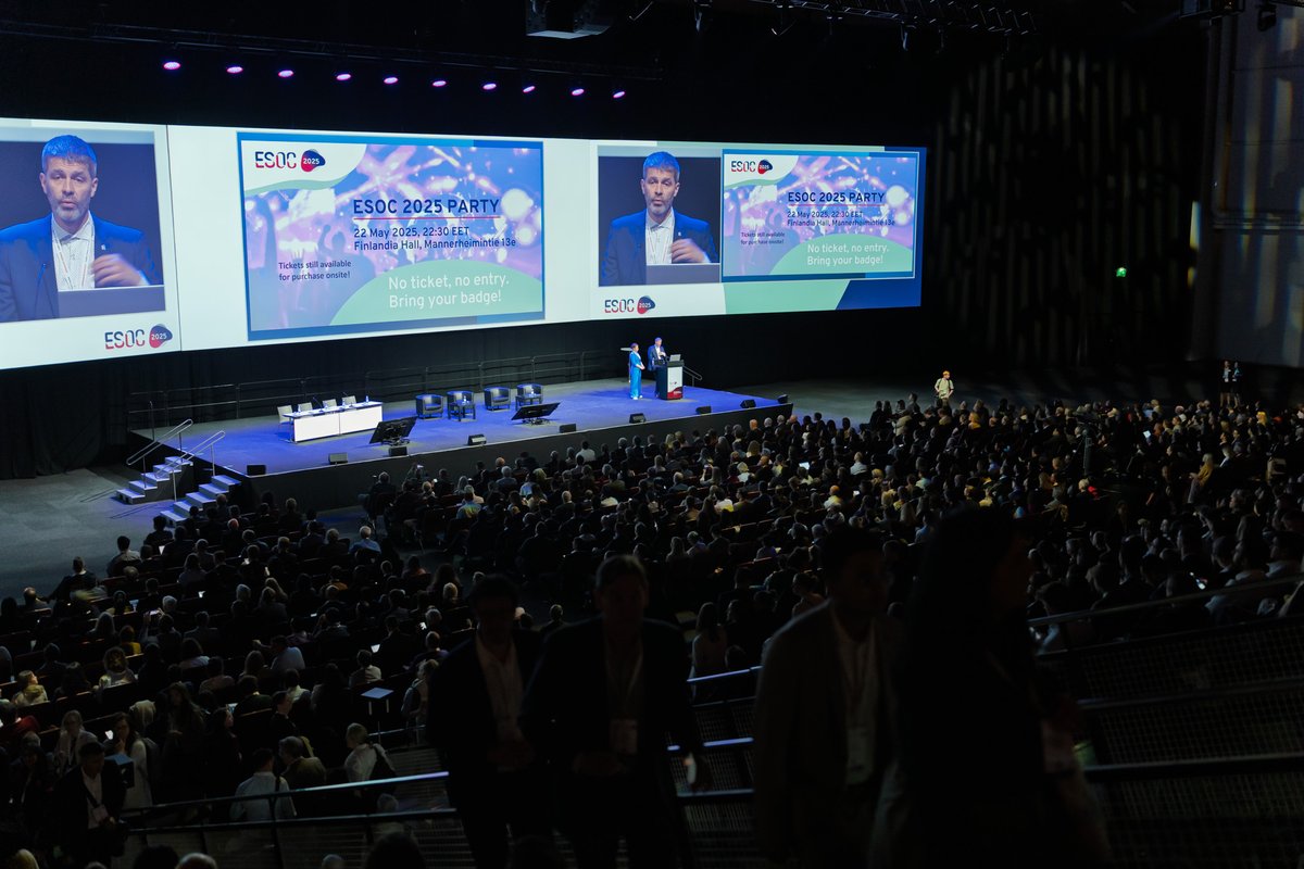 European Stroke Org (@esostroke) on Twitter photo #ESOC2025 | What a Day 1!
Full sessions, knowledge exchange & strong engagement across the #stroke community. Catch takeaways via ESOC TV Studio (live or on demand)
➡️ eso-stroke.org/esoc2025/
Enjoy your evening in #Helsinki
#VoiceOfStroke #StrokeTwitter <a href="/OurFinland/">Visit Finland</a> #ESOC2025 | What a Day 1!
Full sessions, knowledge exchange & strong engagement across the #stroke community. Catch takeaways via ESOC TV Studio (live or on demand)
➡️ eso-stroke.org/esoc2025/
Enjoy your evening in #Helsinki
#VoiceOfStroke #StrokeTwitter <a href="/OurFinland/">Visit Finland</a>