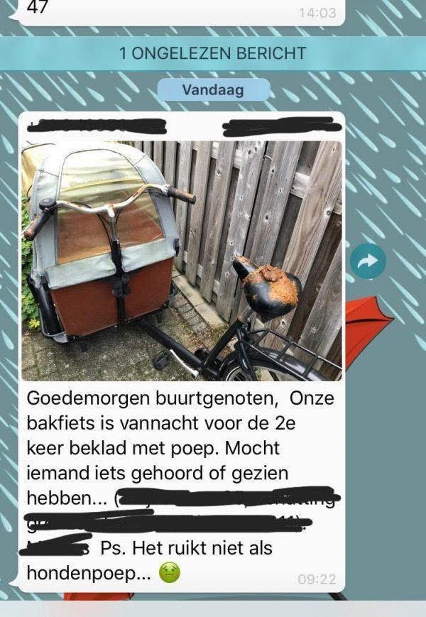 Frankblzs's tweet photo. Sinds lange tijd van afwezigheid zal ik mijn bijdrage weer eens leveren aan #vunzigewoensdag .

Bedankt, en graag gedaan! 

#buurtapp 
#veiligheidvooralles 
#vunzig 
🤣 https://t.co/0r3sBpPlJY
