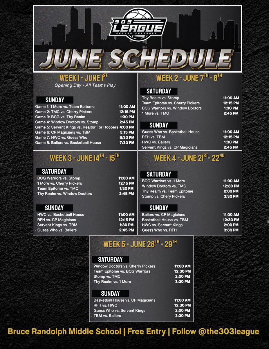 DENVER PRO-AM tweet media