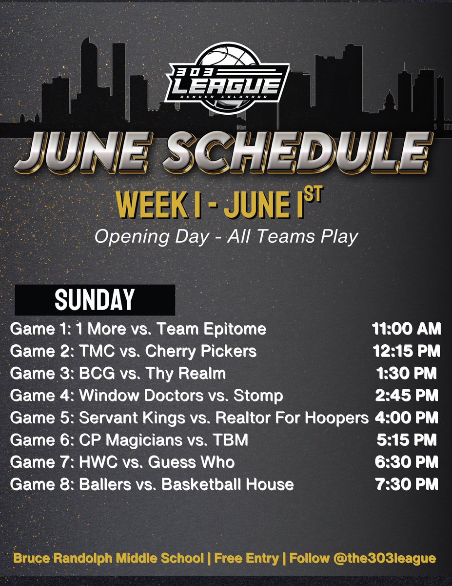 DENVER PRO-AM tweet media