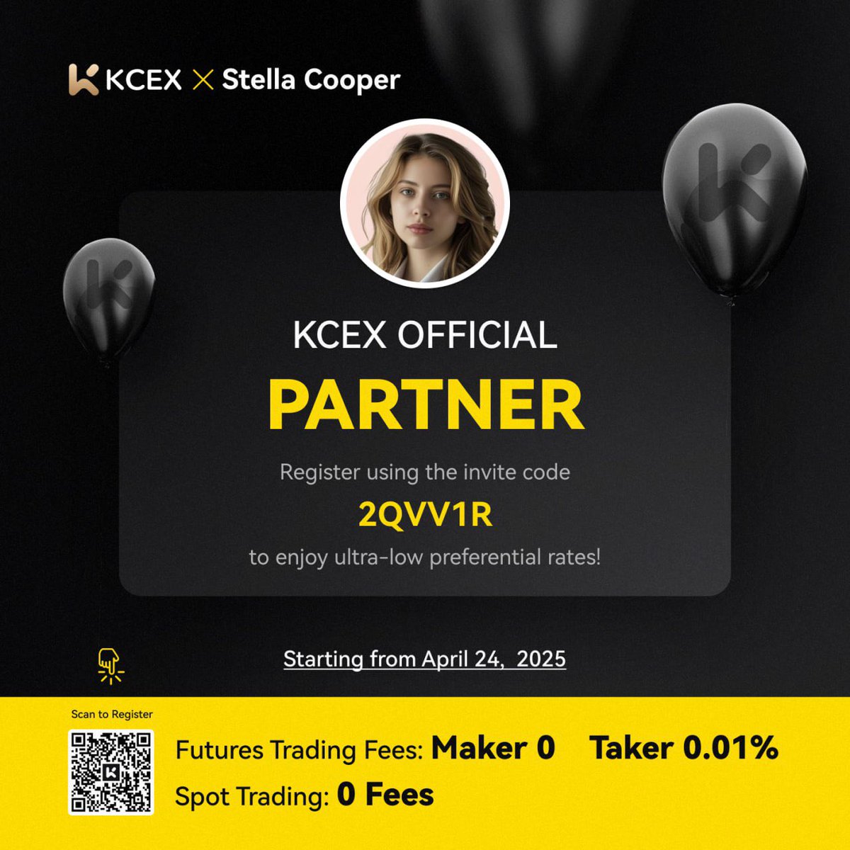 𝐇𝐞𝐲 𝐟𝐚𝐦 ⚡️

Exciting news — I’m now an official partner of <a href="/KCEX_Official/">KCEX</a> , a next-gen crypto trading platform built for serious traders.

Here’s why 𝗞𝗖𝗘𝗫 stands out:
✅ 0% Spot Trading Fees
✅ Futures: Maker 0 | Taker 0.01%
⚡ Ultra-fast trade engine
💧 Deep liquidity