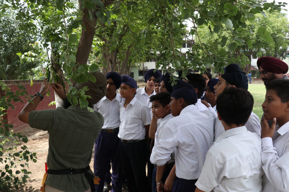 Lifestyle workshop- " Biodiversity in Squares" was  conducted at Anand Isher S. S. Public School, Ludhiana, on May 19th 2025.Students learned how to do vegetation analysis using quadrate sampling. Event was guided by <a href="/PSCST_GoP/">Punjab State Council for Science and Technology</a>

#LifestyleforEnvironment #ChooseLIFE #MissionLIFE