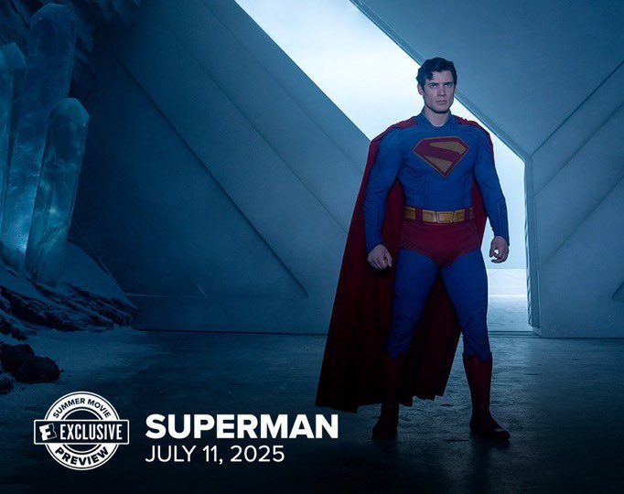 ScreenTalk's tweet image. New look at David Corenswet as Superman.

(Via: @Fandango)