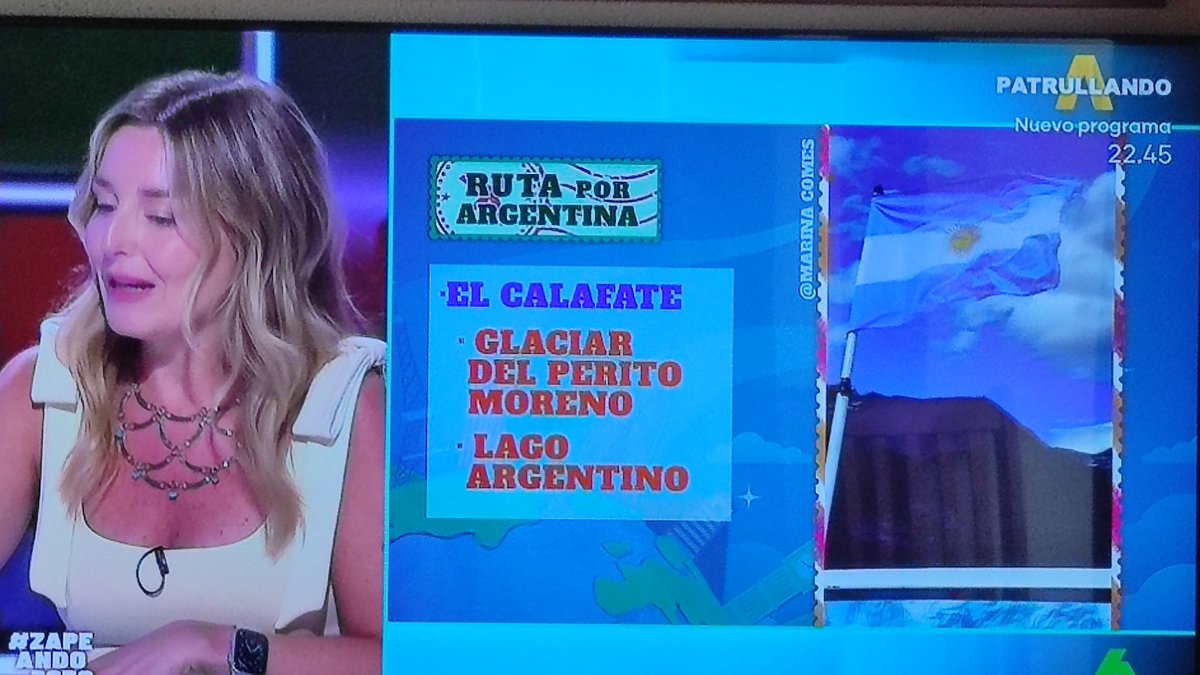 Muy buena la explicación sobre el viaje a Argentina de la influencer Marina 

#zapeando2859 <a href="/MarinaComes/">Marina Comes✈️</a>