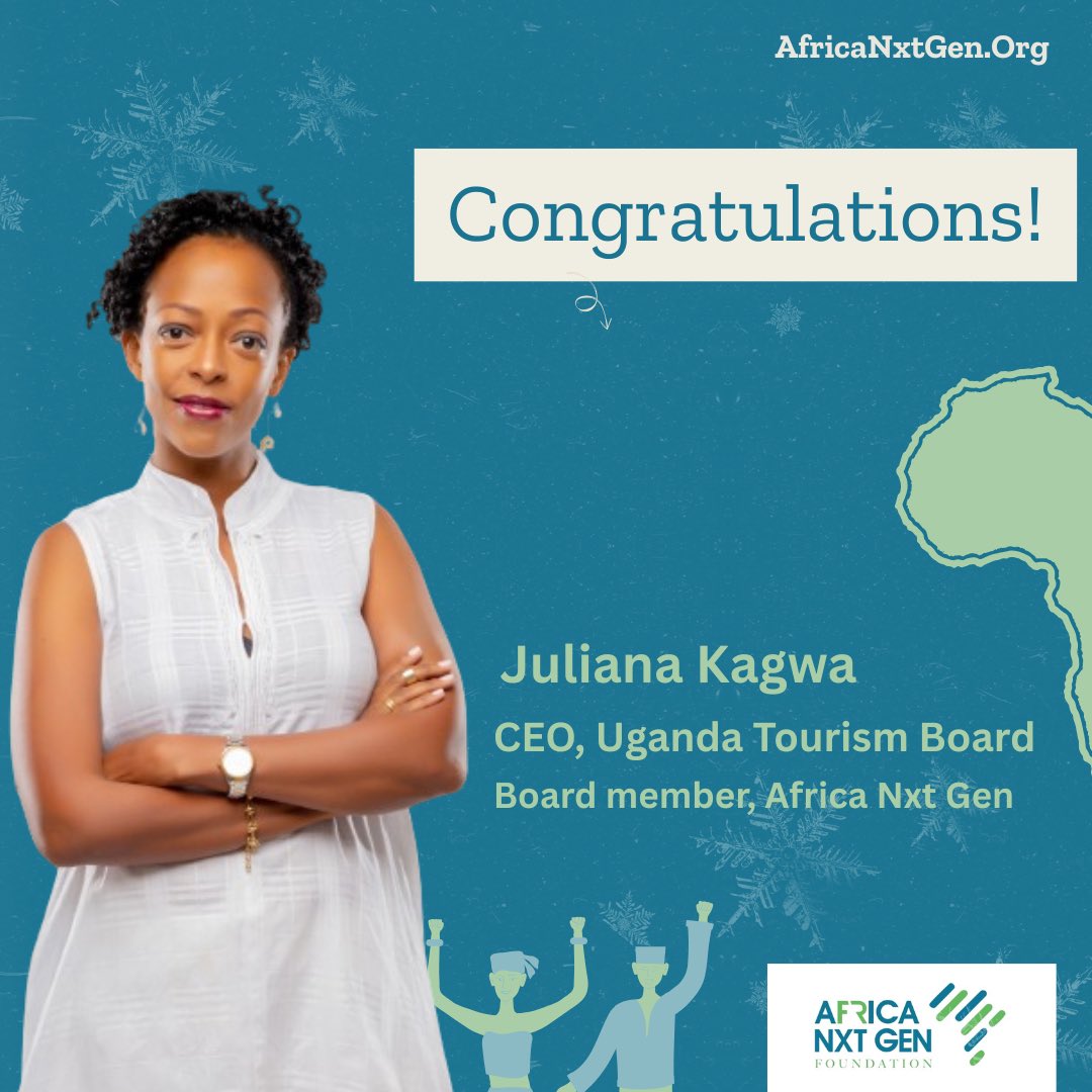 Congratulations to you <a href="/JulzKagwa/">Juliana Kagwa</a> on your appointment as CEO of the <a href="/TourismBoardUg/">Uganda Tourism Board</a> 

You are a visionary leader stepping into a role that shapes Uganda’s story to the world.

Well deserved!
#ExploreUganda | #AfricaNxtGen