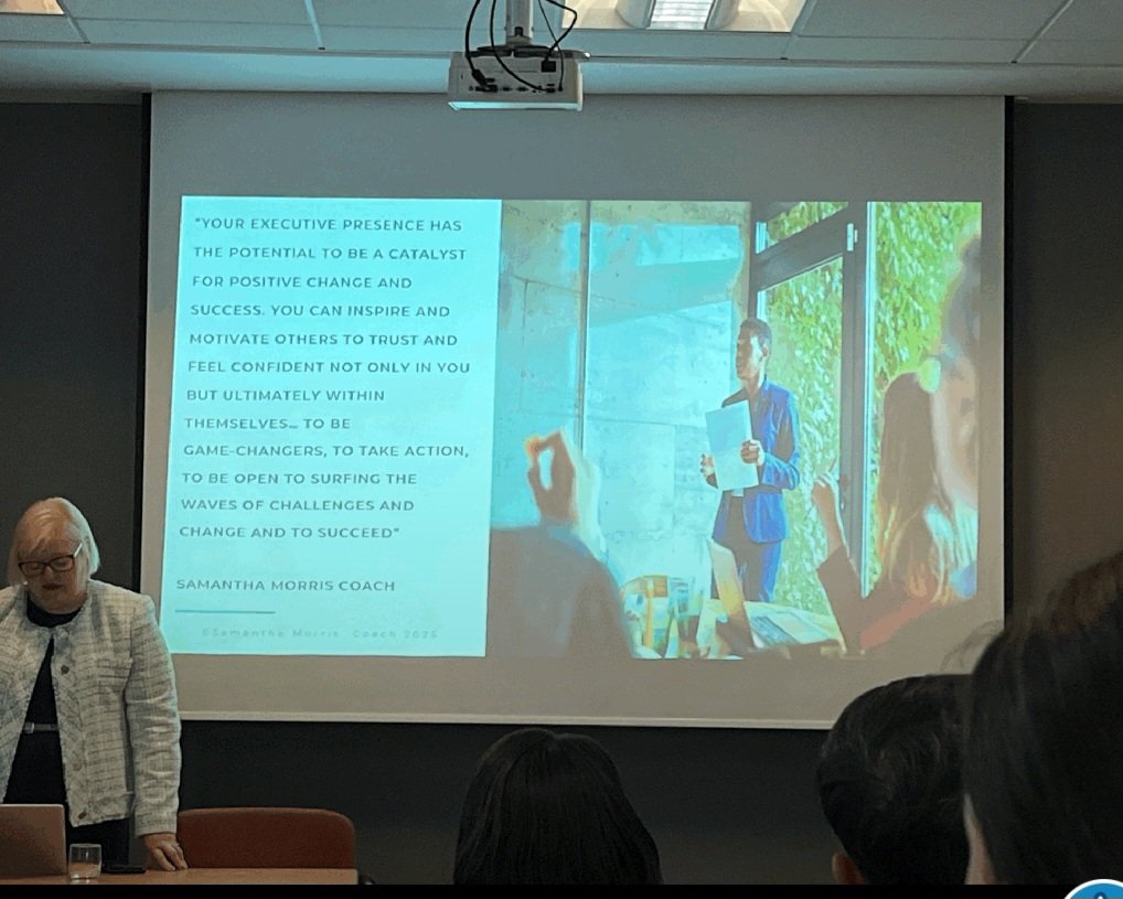 SamMorrisCoach's tweet photo. It was a pleasure to connect with some great professionals last week and I was delighted to be invited to present and talk for @AICPA &amp; CIMA on the subject of 'Developing An #ExecutivePresence &amp; #UnlockingYourLeadershipPotential'. The evening was full of energy and conversations https://t.co/ZEAwzvIcC0