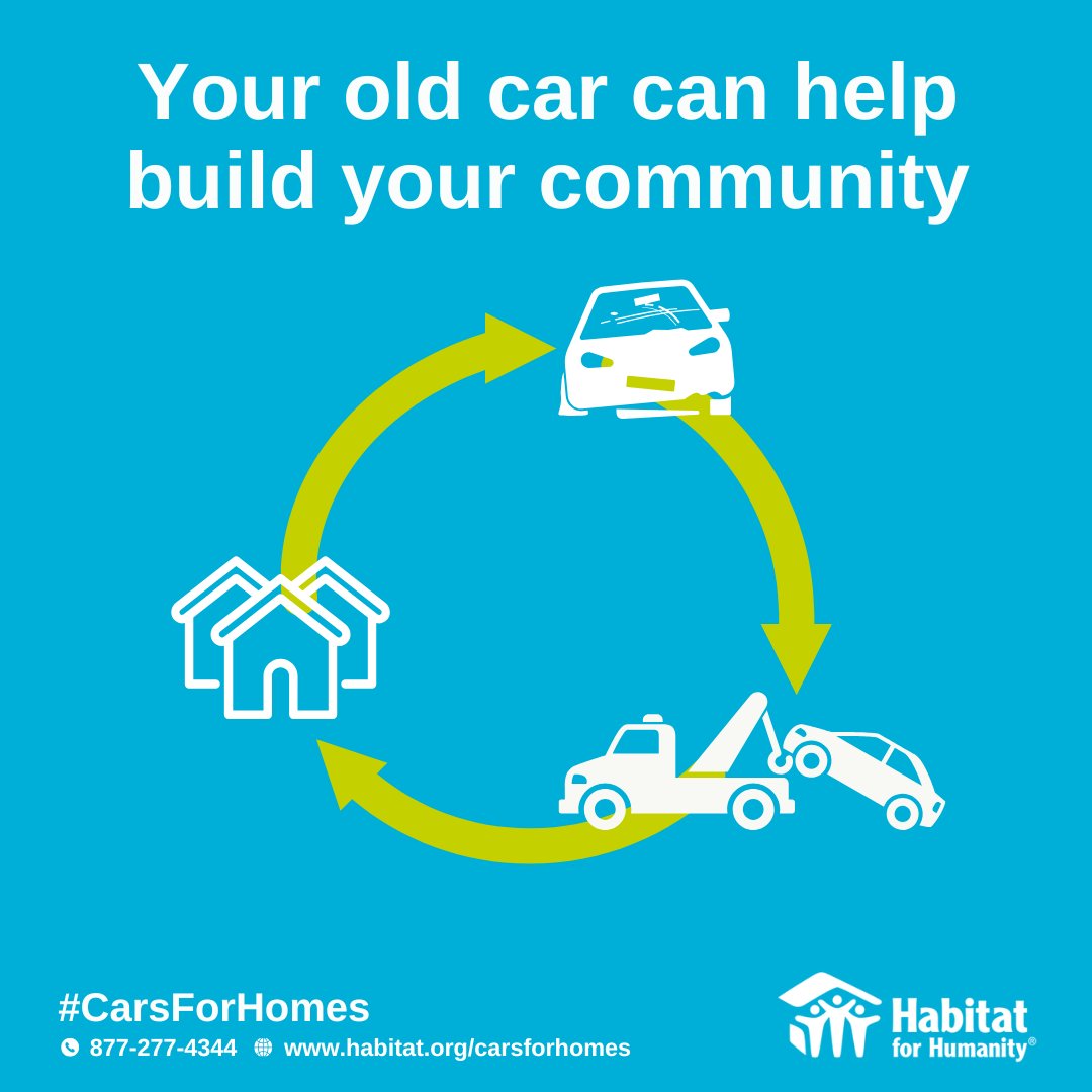 Have a vehicle you no longer use? Consider donating it to Twin Cities Habitat to help create affordable housing in your community. You'll support local families and receive a tax deduction—a win-win!

Learn more about the #CarsForHomes donation process: hubs.ly/Q03jKcYy0