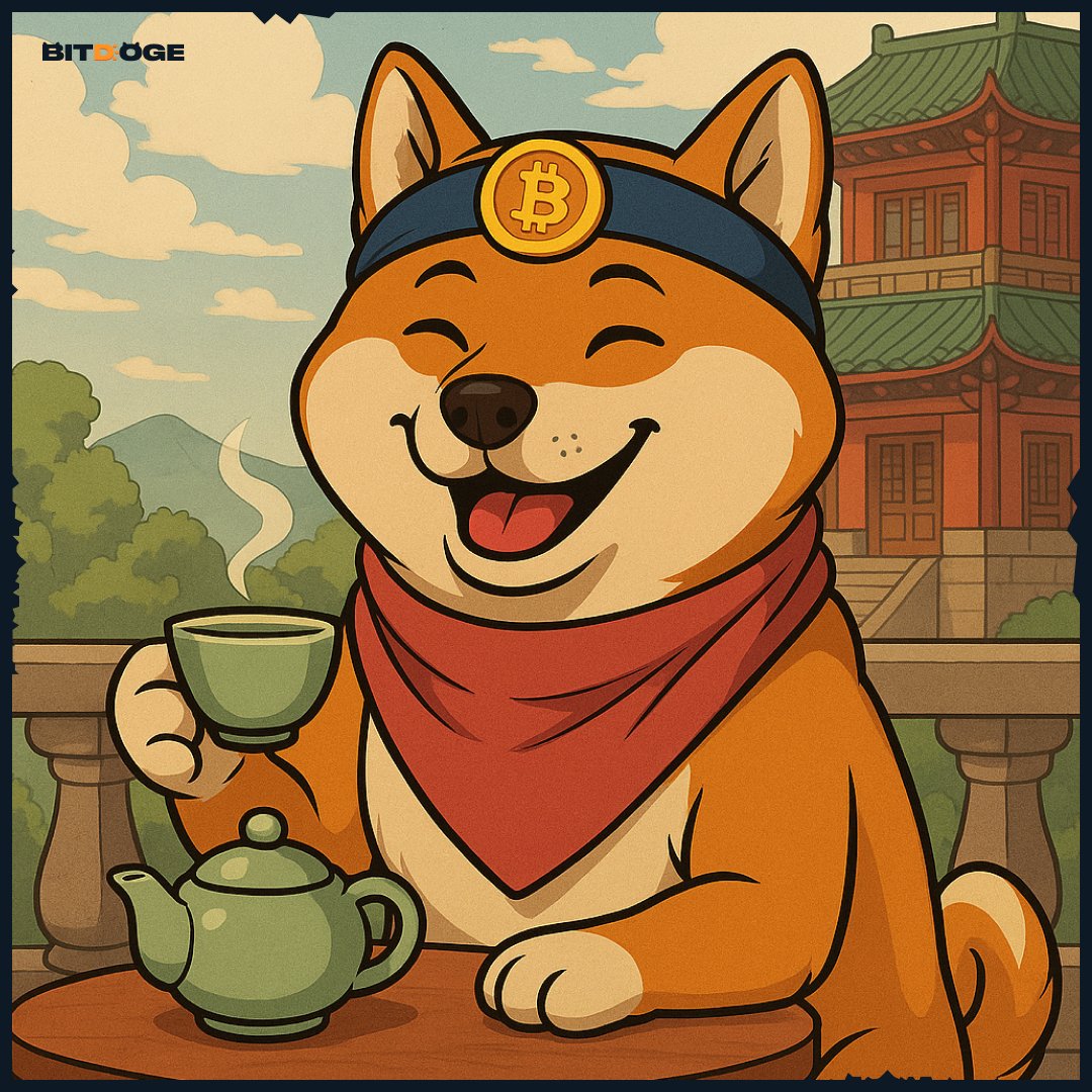 BitDoge (@bitdo_ge) on Twitter photo π Happy International Tea Day to everyone!
Bitdoge is heading to China for a real tea ceremony. π« π Happy International Tea Day to everyone!
Bitdoge is heading to China for a real tea ceremony. π«
