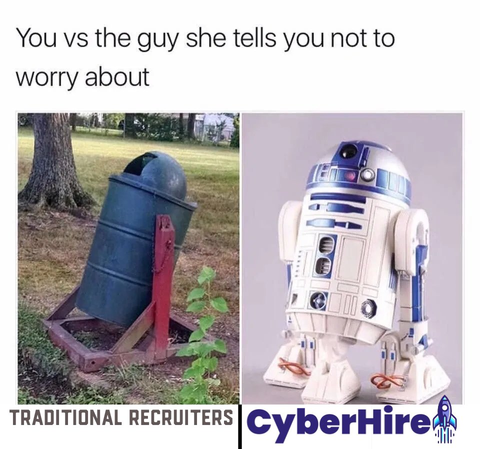 CyberHireAi's tweet photo. Most recruiters move slow, ghost candidates, and flood your inbox.
CyberHire doesn’t.🚀
We help SaaS startups hire pre-vetted sales reps — fast.
Flat fee. No fluff.
Think less chaos, more R2D2.
👉 https://t.co/UJ5OIni0kl

#CyberHire #SaaSHiring #StartupJobs #StarWars #Ai #Sales https://t.co/SixFgs7yHw
