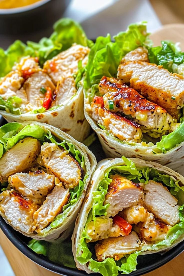 f00dyyy's tweet photo. Easy Chicken Caesar Salad Wrap
Grilled chicken perfection! These wraps are bursting with flavor โ juicy chicken, crisp lettuce, and a zesty sauce. Best lunch. ๐#grilledchicken #chickenwraps #lunchideas #healthyfood #foodie #delicious #recipes #foodiebeauty #chicken #photography https://t.co/HpLgF1fenx
